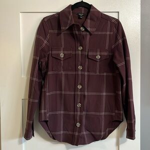 RW&CO Cozy Plaid Button Down